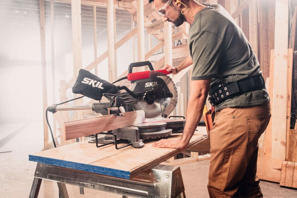 SKIL MS6305-00 Corded 10" Dual Bevel Sliding Miter Saw