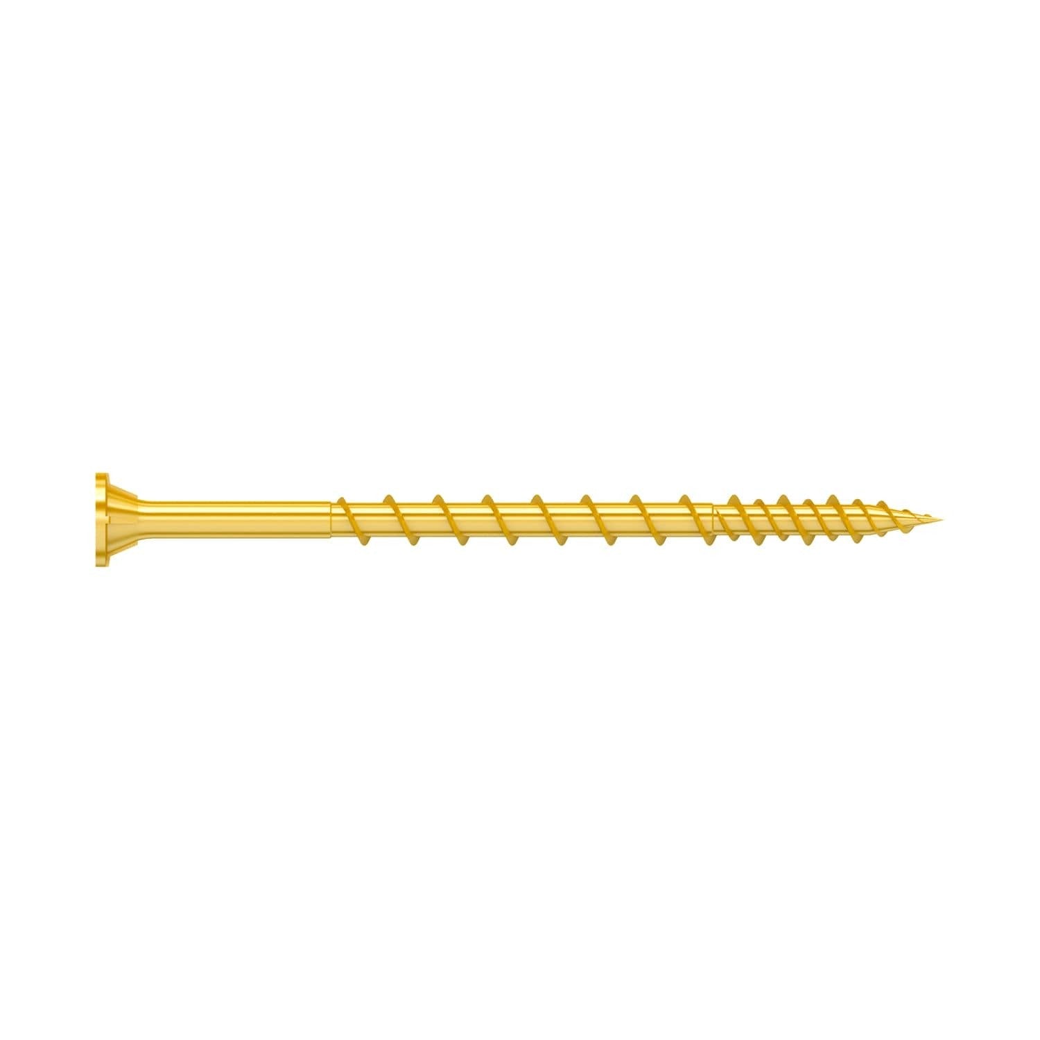 Simpson Strong-Tie WSV3S Strong-Drive WSV SUBFLOOR Screw (Collated), #9 x 3-in. T25, Yellow Zinc, 1000-Pack