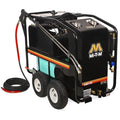 Mi-T-M HSE-3004-0M30 HSE Series 3000 PSI Electric Belt Drive Hot Water Pressure Washer