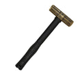 Klein 7HBRFRH10 Brass Sledge Hammer - Fiberglass Rubber Grip Handle - 10 lbs.