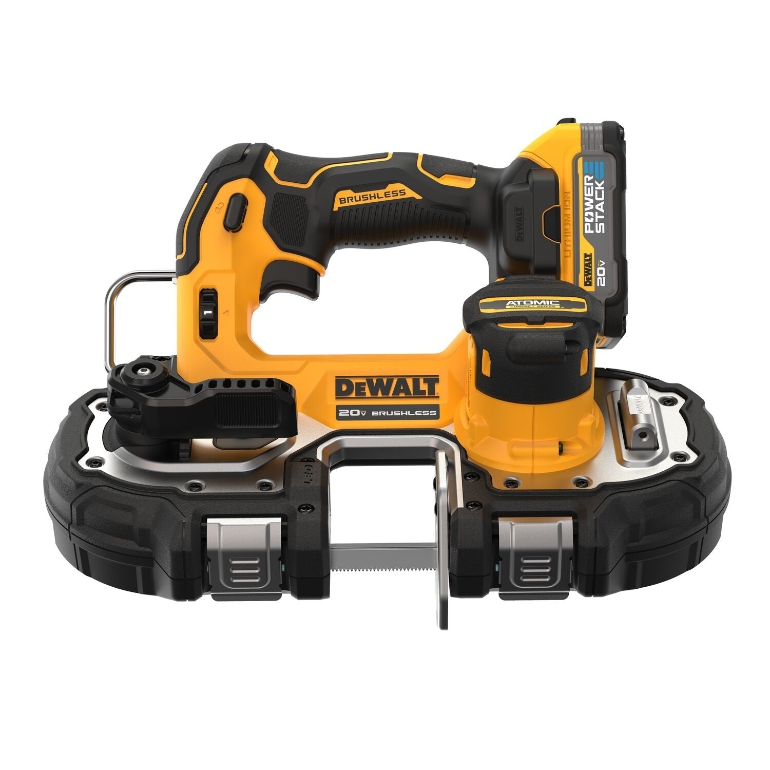 DEWALT DCS377E1 ATOMIC 20V MAX* Brushless 1-3/4 in. Compact Bandsaw PowerStack Kit