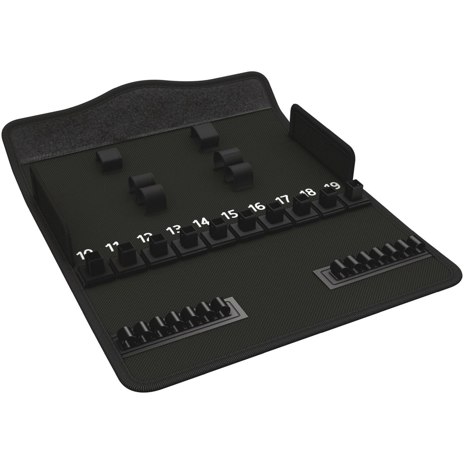 Wera 9421 Textile Box 8100 Sc Zyklop Metal Switch, Empty, 302x126x50-mm.