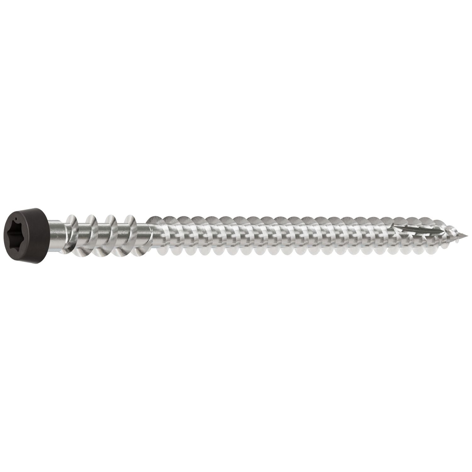 Simpson Strong-Tie DCU234MB316GR04 Deck-Drive DCU COMPOSITE Screw, #10 x 2-3/4-in. T20, Type 316, Gray 04, 1750-Pack