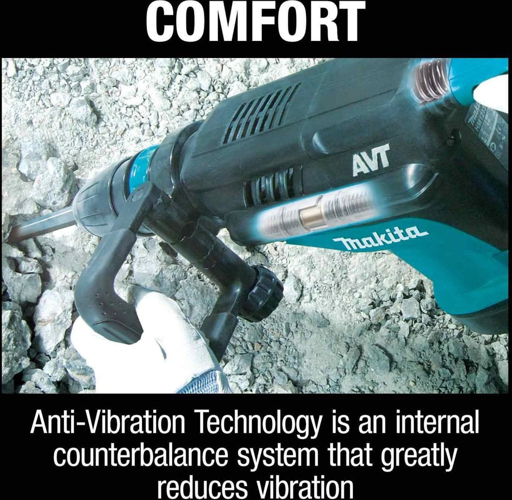 Makita HM1213C 23 lb. SDS-MAX AVT Demolition Hammer