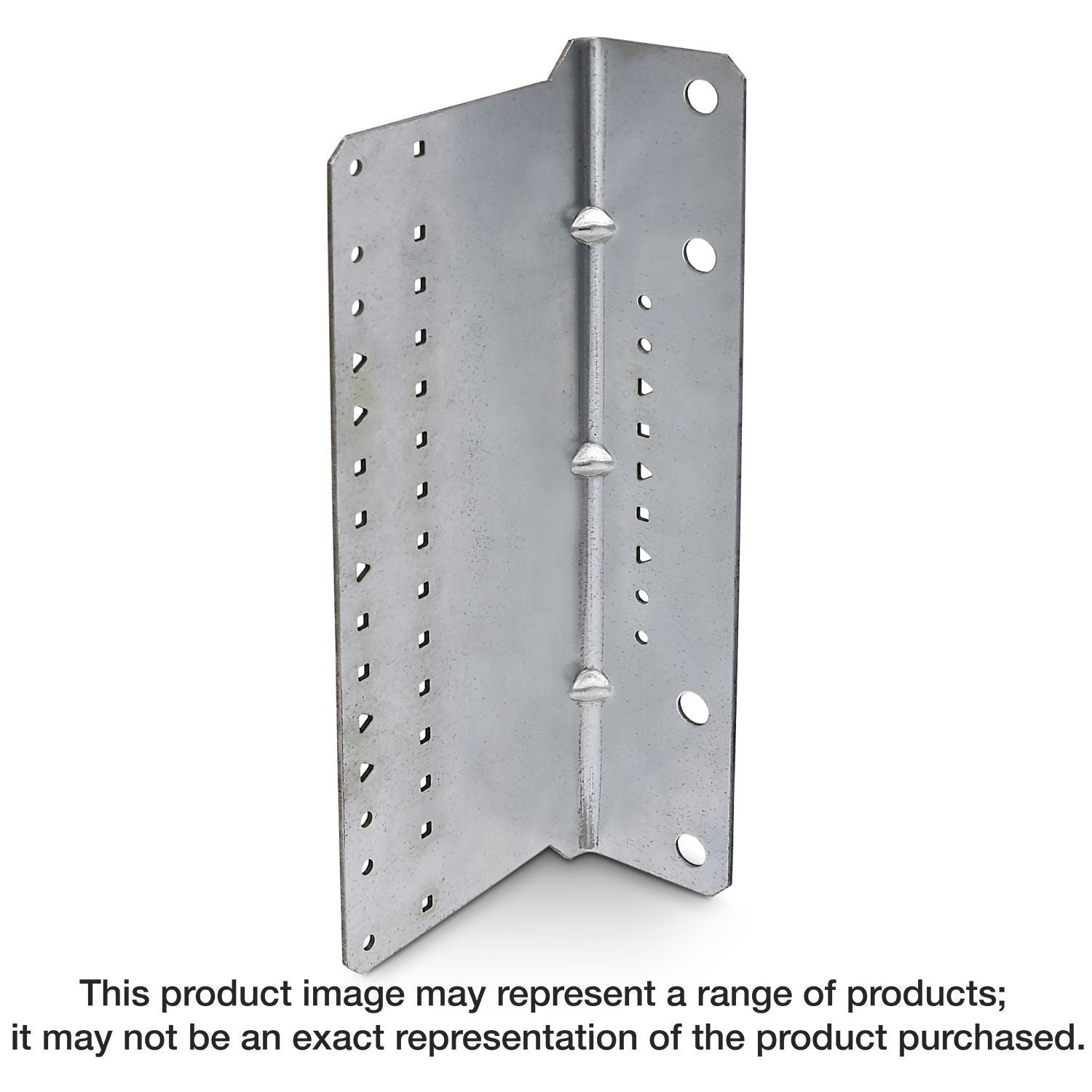 Simpson Strong-Tie SJC10.25-R15 SJC 2-in. x 4-1/2-in. x 10-1/4-in. 14-Gauge Galvanized Steel-Joist Connector, 15-Pack