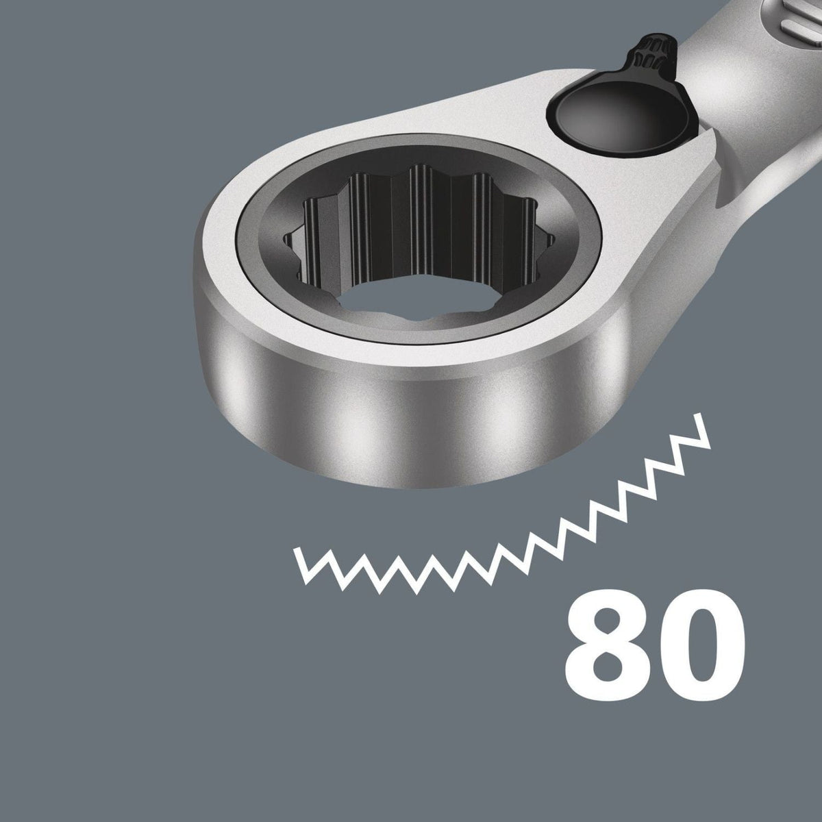 Wera 6001 Joker Switch Ratcheting Combination Wrench, With Switch Lever, Imperial, 3/8-in.x159-mm.