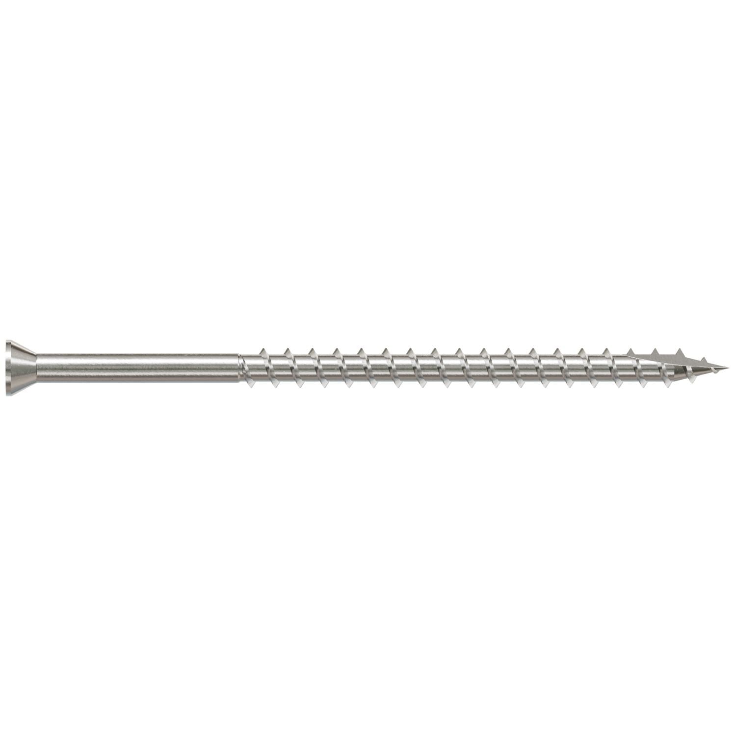 Simpson Strong-Tie S07300FB1 Trim-Head Screw, Square Drive, #7 x 3-in. #1 SQ, Type 305, 1-lb.