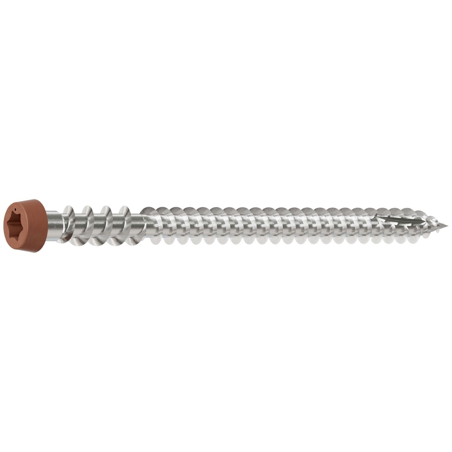 Simpson Strong-Tie DCU234MB316TN03 Deck-Drive DCU COMPOSITE Screw, #10 x 2-3/4-in. T20, Type 316, Tan 03, 1750-Pack