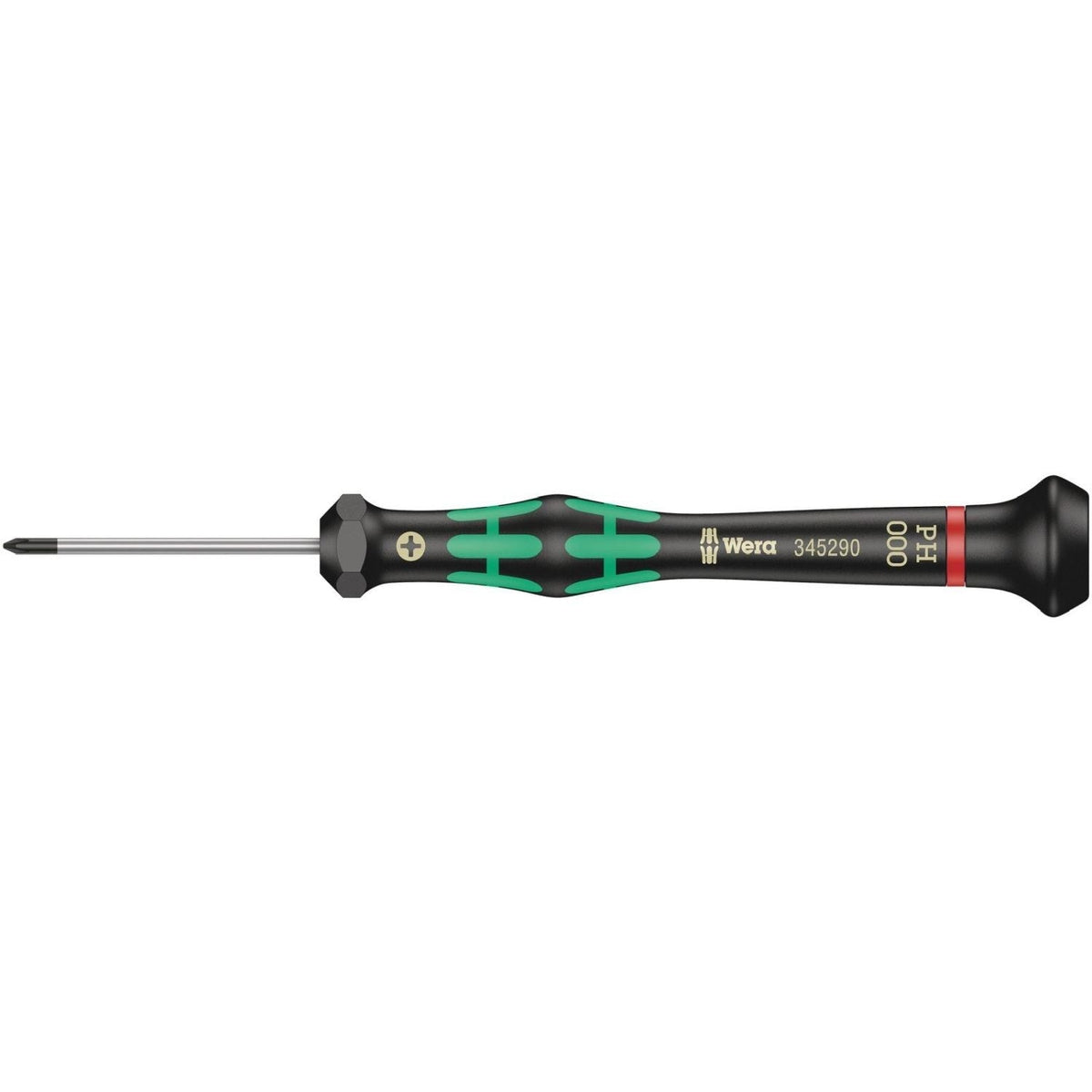 Wera 2050 Ph Screwdriver For Phillips Screws For Electronic Applications, Ph 000x40-mm.
