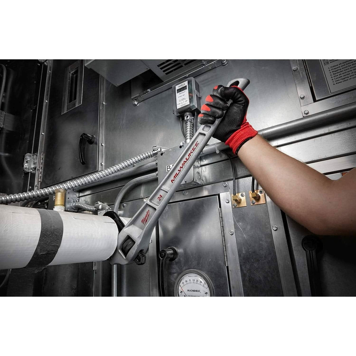 Milwaukee 48-22-7182 24" Aluminum Offset Pipe Wrench
