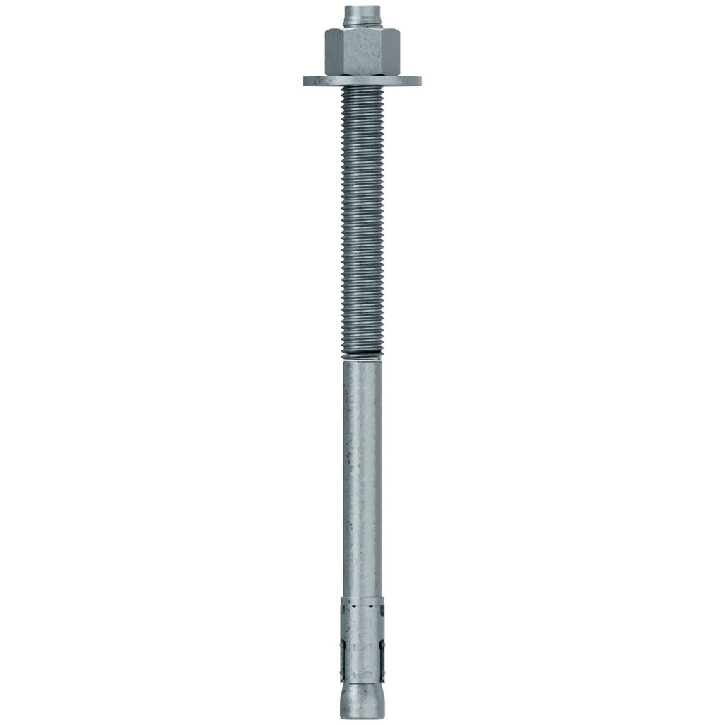 Simpson Strong-Tie STB2-751200MGF4 Strong-Bolt 2, 3/4-in. x 12-in. Mechanically Galvanized Wedge Anchor, Fully Assembled, 4-Pack
