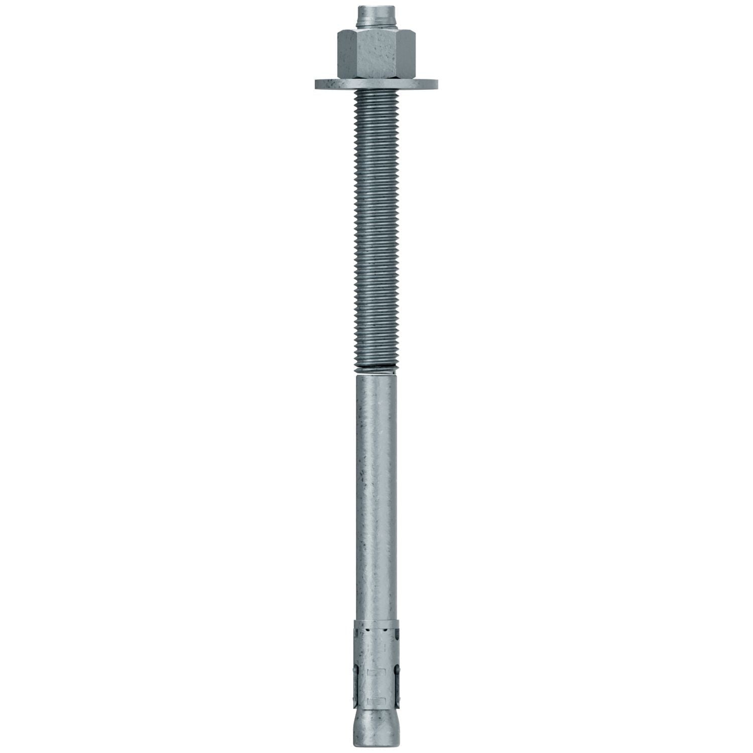 Simpson Strong-Tie STB2-751200MGF4 Strong-Bolt 2, 3/4-in. x 12-in. Mechanically Galvanized Wedge Anchor, Fully Assembled, 4-Pack