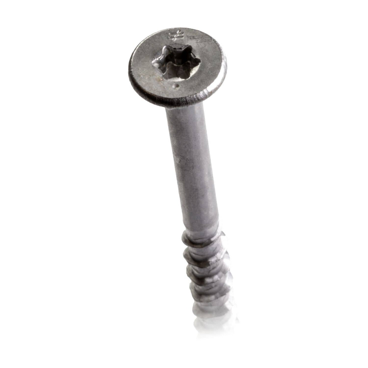 Simpson Strong-Tie T12400WP-RP5 Deck-Drive DWP WOOD SS Screw, #12 x 4-in. T-27, Flat Head, Type 316, 5-Pack