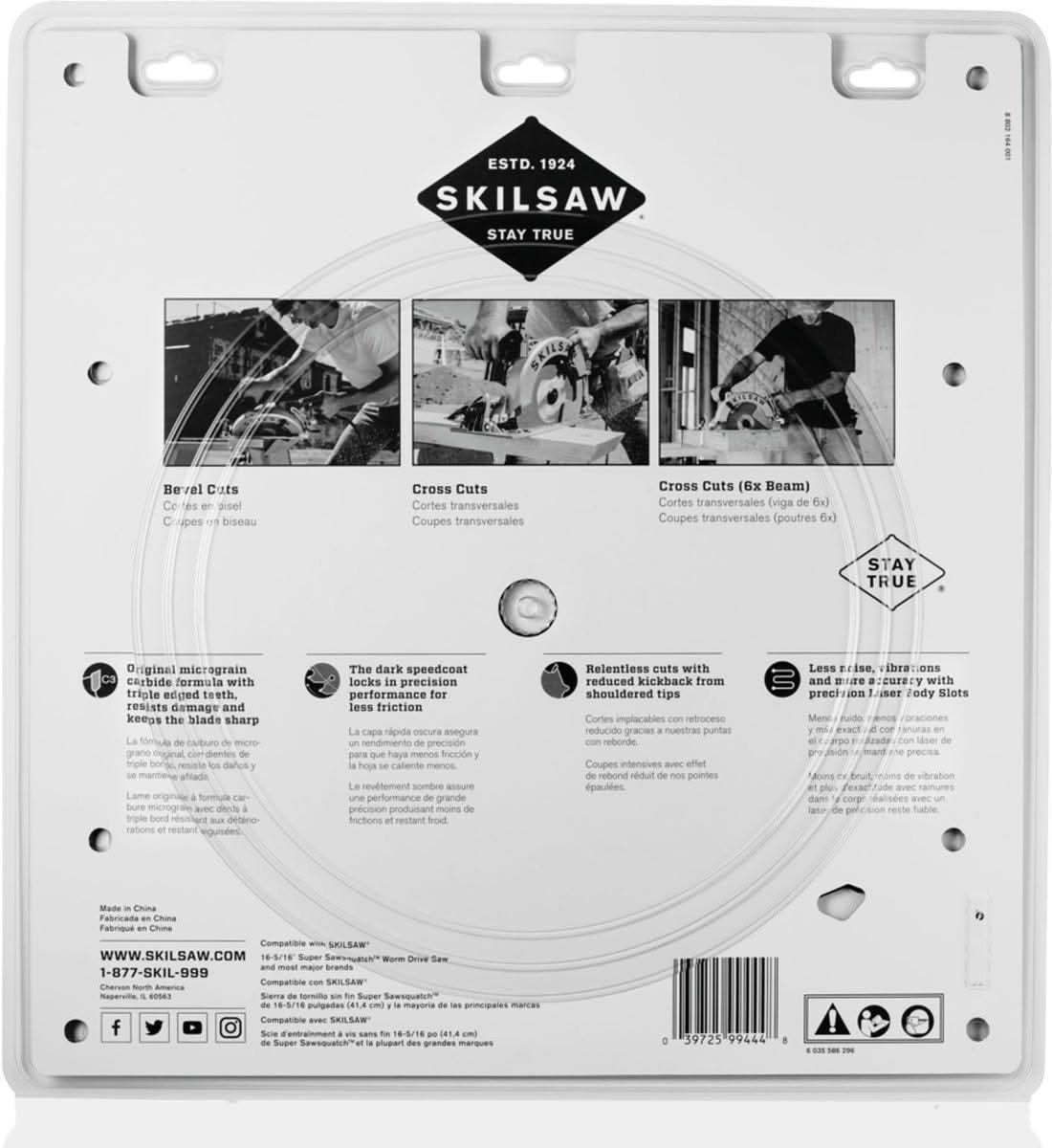 SKIL SPT1000 16-5/16" X 32-Tooth Saw Blade