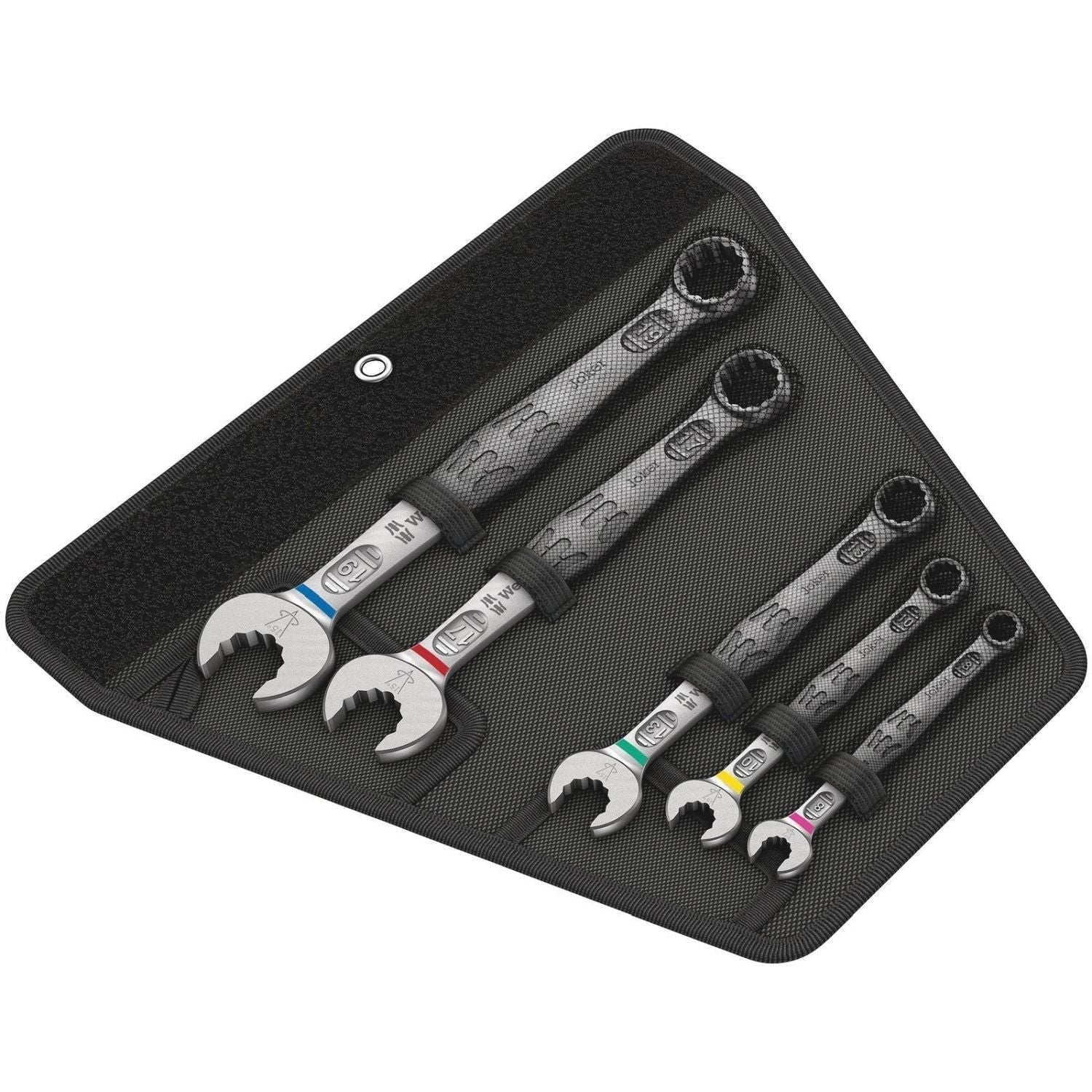 Wera 6003 Joker 5 Set 1 Combination Wrench Set, 5-Pieces