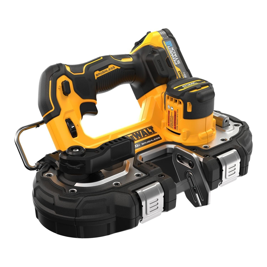 DEWALT DCS377E1 ATOMIC 20V MAX* Brushless 1-3/4 in. Compact Bandsaw PowerStack Kit