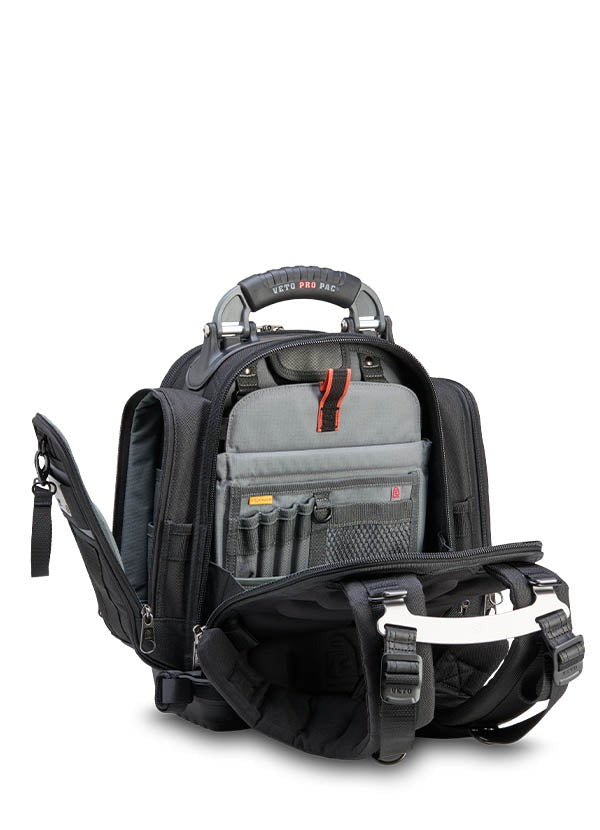 Veto Pro Pac TECH PAC MCP Blackout Compact Tool Backpack