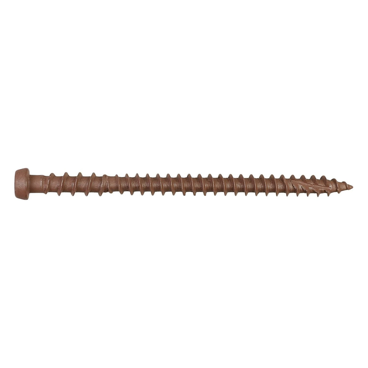 Simpson Strong-Tie DCU234RD01R350 Deck-Drive DCU COMPOSITE Screw, #10 x 2-3/4-in. T20, Quik Guard, Red 01, 350-Pack