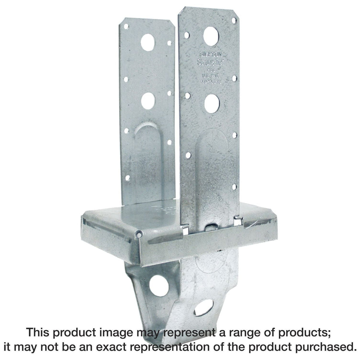 Simpson Strong-Tie PBS46HDG PBS Hot-Dip Galvanized Standoff Post Base for 4x6