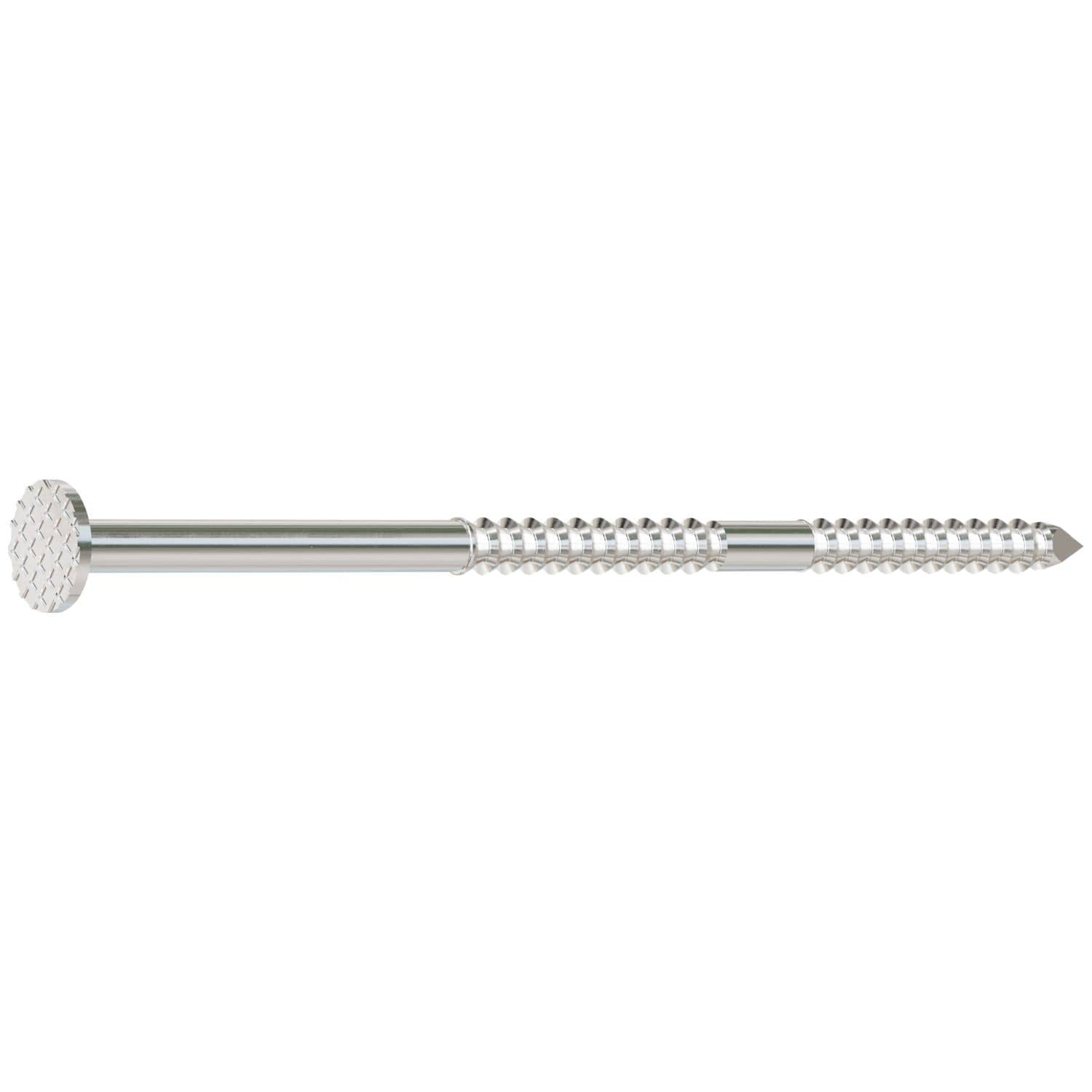 Simpson Strong-Tie T13A225SNJ 15° Wire Coil, Full Round Head, Ring-Shank Siding Nail, 2-1/4-in. Type 316, 1800-Pack