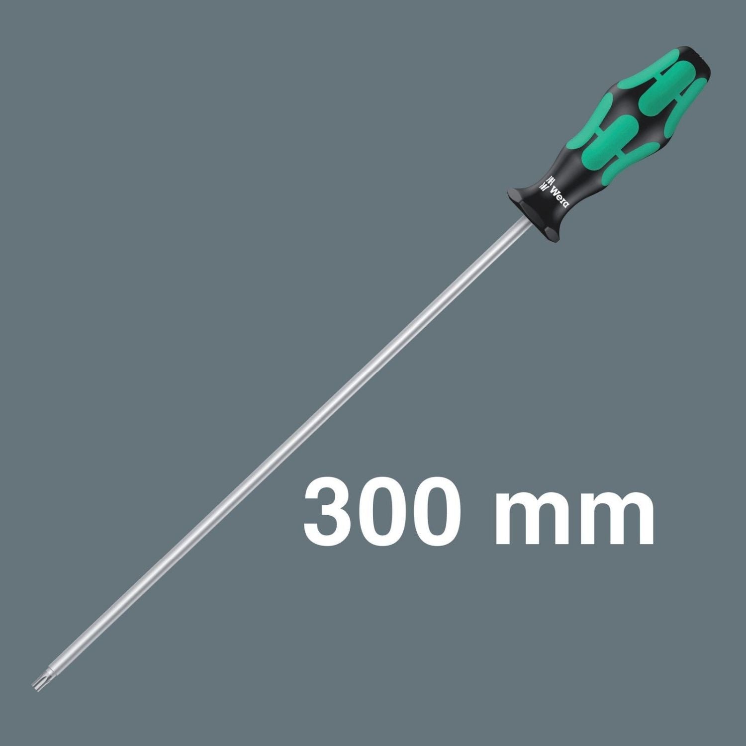 Wera 367/4 Torx Hf Kraftform Plus Screwdriver Set With Holding Function And 300-mm.-Long Blades, 4-Pieces
