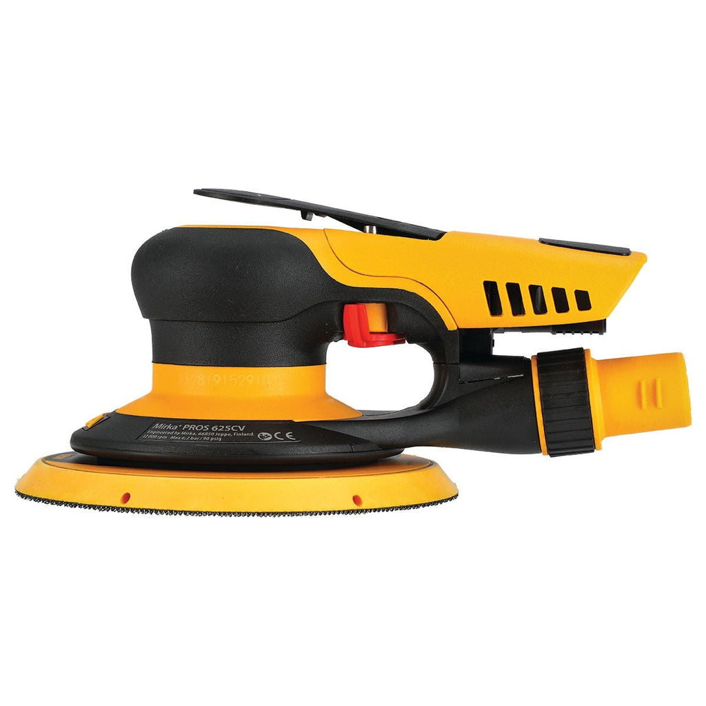 Mirka PROS 625CV 6-in. Pneumatic Random Orbital Sander with Central Vacuum Dust Extraction (MRP-625CV)