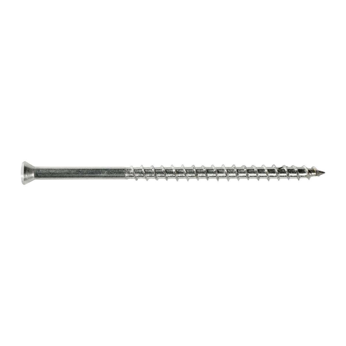 Simpson Strong-Tie T07162FT70WH01 Trim-Head Screw, 6-Lobe Drive, #7 x 1-5/8-in. T-15 Type 316, White 01, 70-Pack