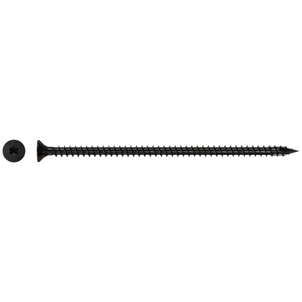 Simpson Strong-Tie SDCF8X180 Strong-Drive SDCF TIMBER-CF Screw, 0.315-in. x 7-in. T40, E-Coat, 250-Pack