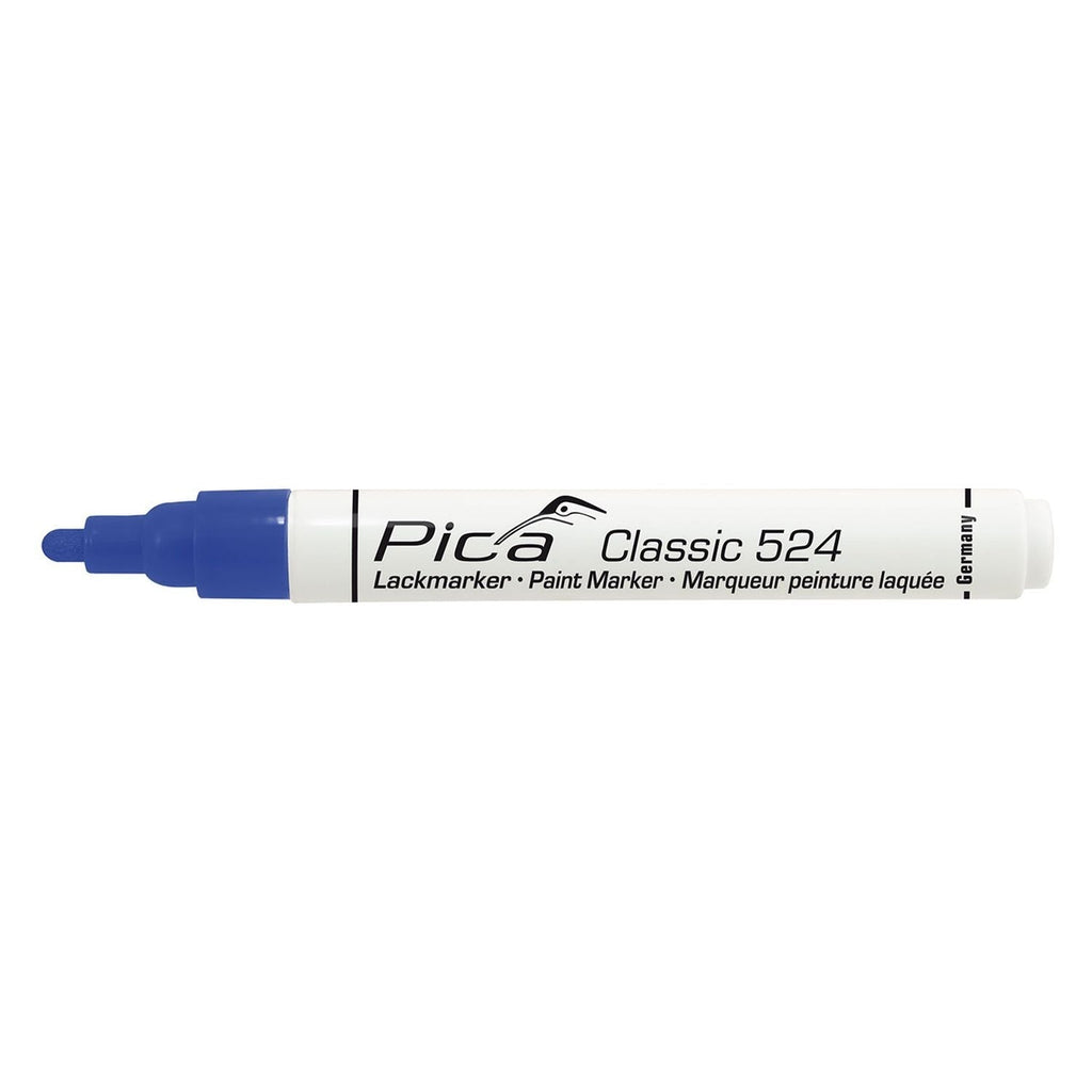 Pica 524/41 Blue Paint Marker, 1-Pack