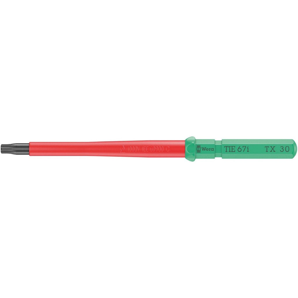 Wera Kraftform Kompakt VDE 67 I Torx Take It Easy, Torx 30x157-mm.