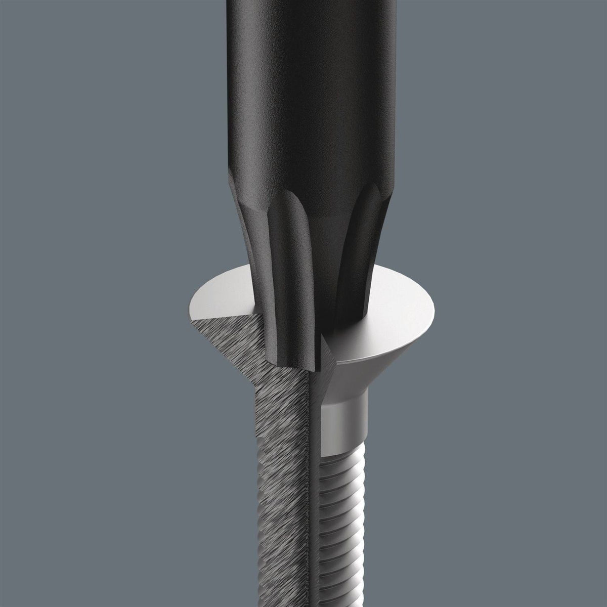 Wera 2067 Torx Bo Screwdriver For Tamper-Proof Torx Screws For Electronic Applications, Torx 9x60-mm.