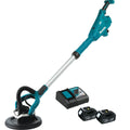 Makita 18V LXT Lithium-Ion Brushless Cordless 9" Drywall Sander Kit, AWS Capable (5.0Ah) with Battery