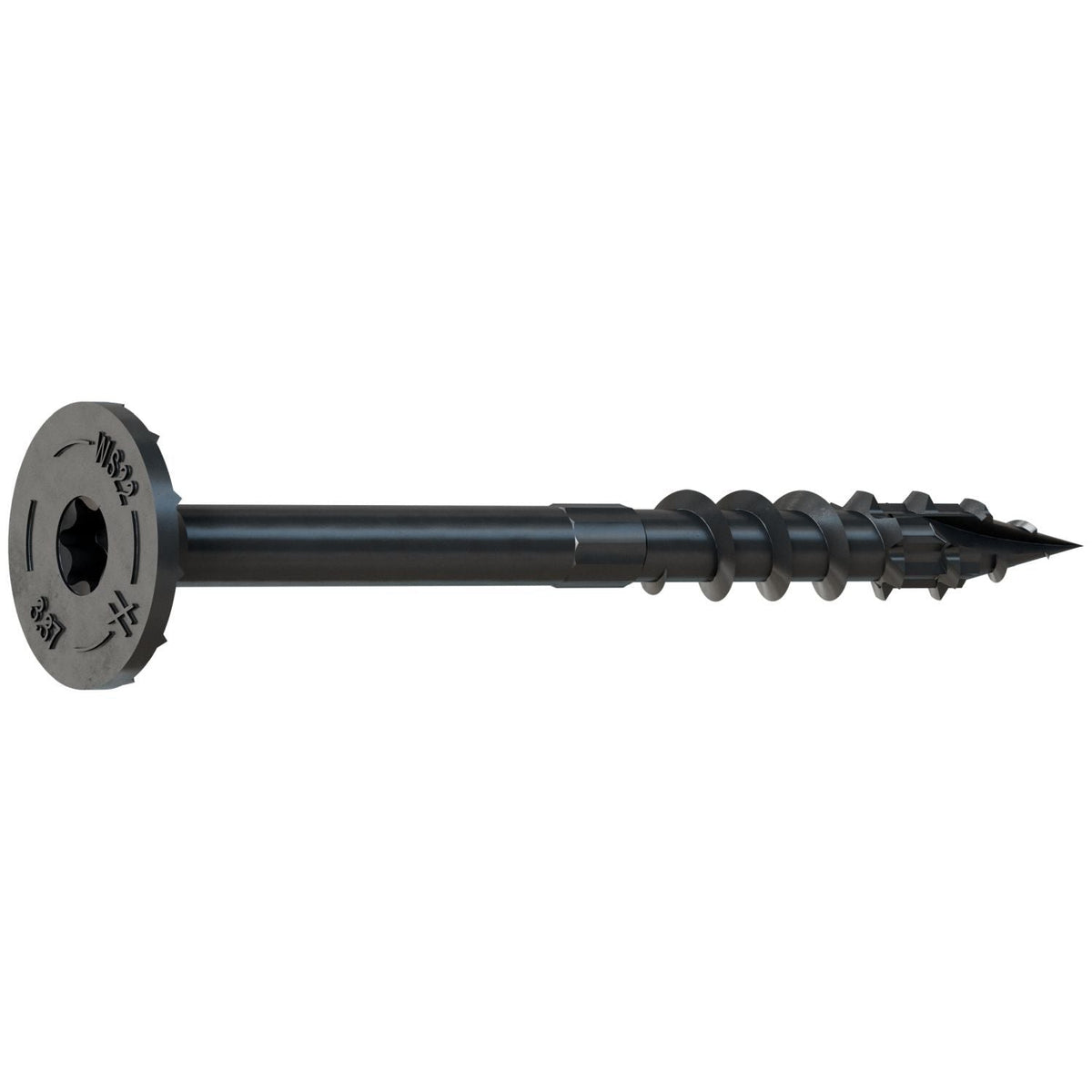 Simpson Strong-Tie SDW22338-R50 Strong-Drive SDW EWP-PLY Screw, .220-in. x 3-3/8-in. T40 6-Lobe, E-coat, 50-Pack