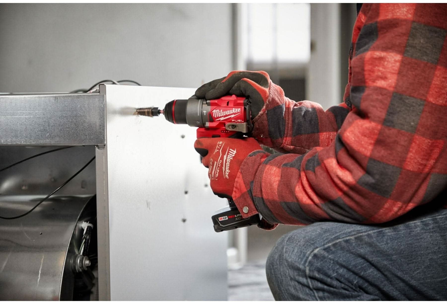Milwaukee 3404-20 M12 FUEL 1/2-in. Hammer Drill/Driver, Tool Only
