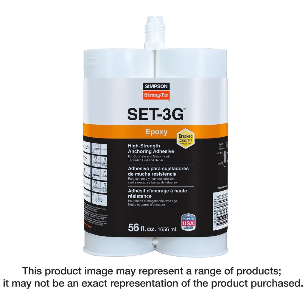Simpson Strong-Tie SET3G56 SET-3G 56 oz. High-Strength Epoxy Adhesive