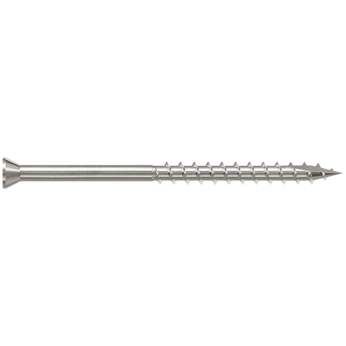 Simpson Strong-Tie S07250FB1 Trim-Head Screw, Square Drive, #7 x 2-1/2-in. #1 SQ, Type 305, 1-lb.