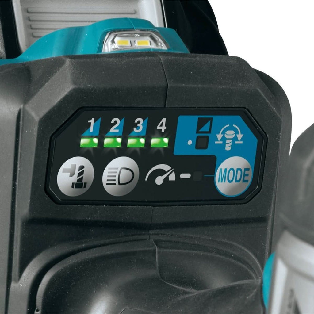 Makita GWT01D 40V max XGT Brushless Cordless 4-Speed High-Torque 3/4" Sq. Drive Impact Wrench Kit w/ Friction Ring Anvil (2.5Ah)