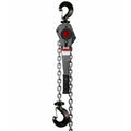 Jet 376902 JLH Series 3 Ton Lever Hoist 15-Foot Lift with Overload Protection & Shipyard Hooks