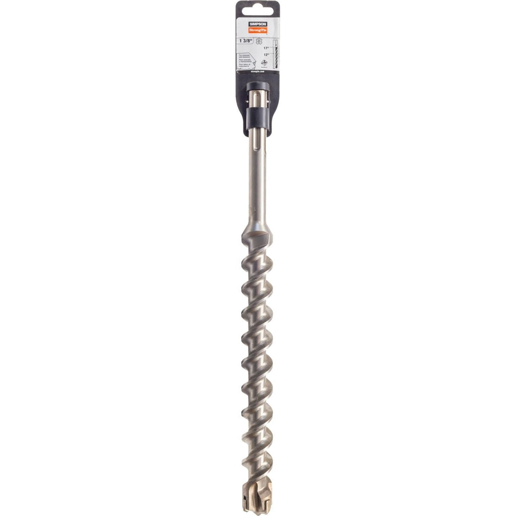 Simpson Strong-Tie MDMX13717Q 1-3/8-in. x 17-in. SDS-max Shank Quad-Head Drill Bit