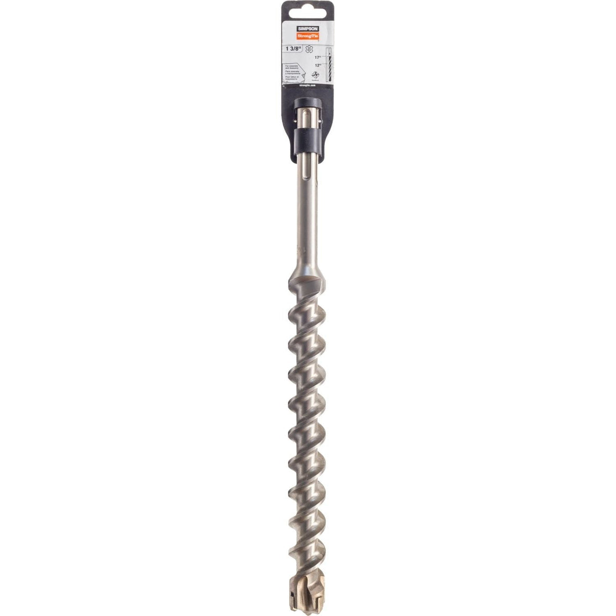 Simpson Strong-Tie MDMX13717Q 1-3/8-in. x 17-in. SDS-max Shank Quad-Head Drill Bit