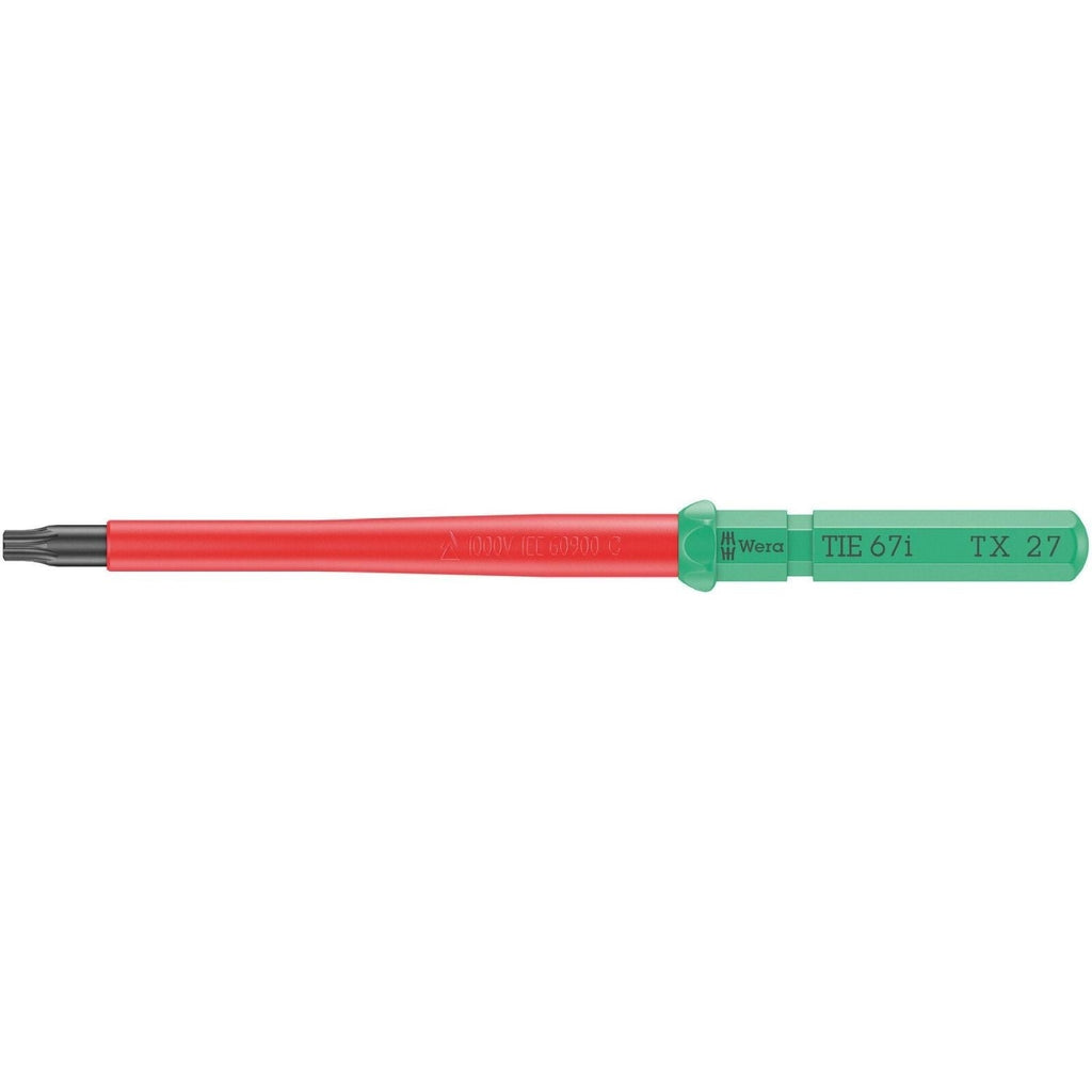 Wera Kraftform Kompakt VDE 67 I Torx Take It Easy, Torx 27x157-mm.