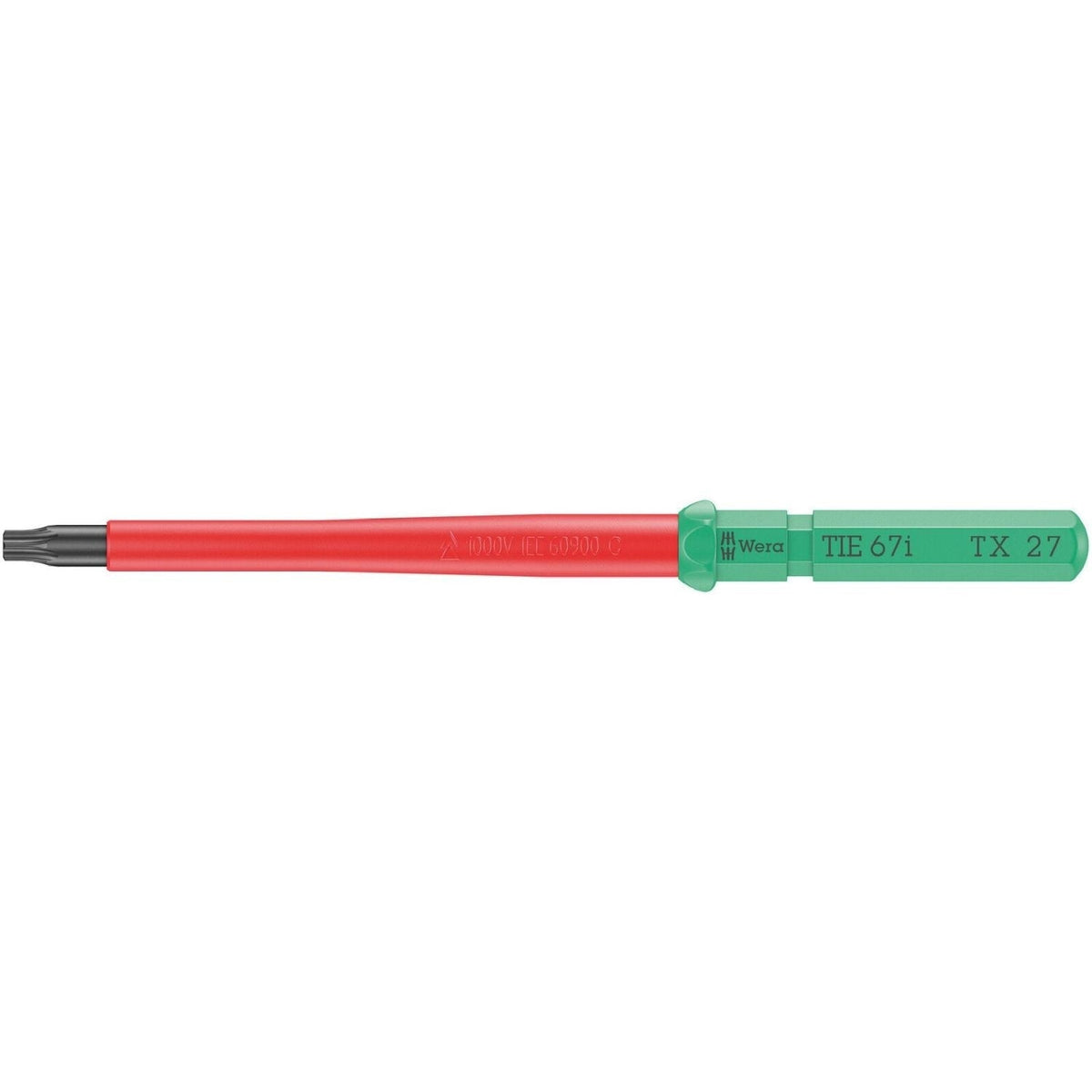 Wera Kraftform Kompakt VDE 67 I Torx Take It Easy, Torx 27x157-mm.