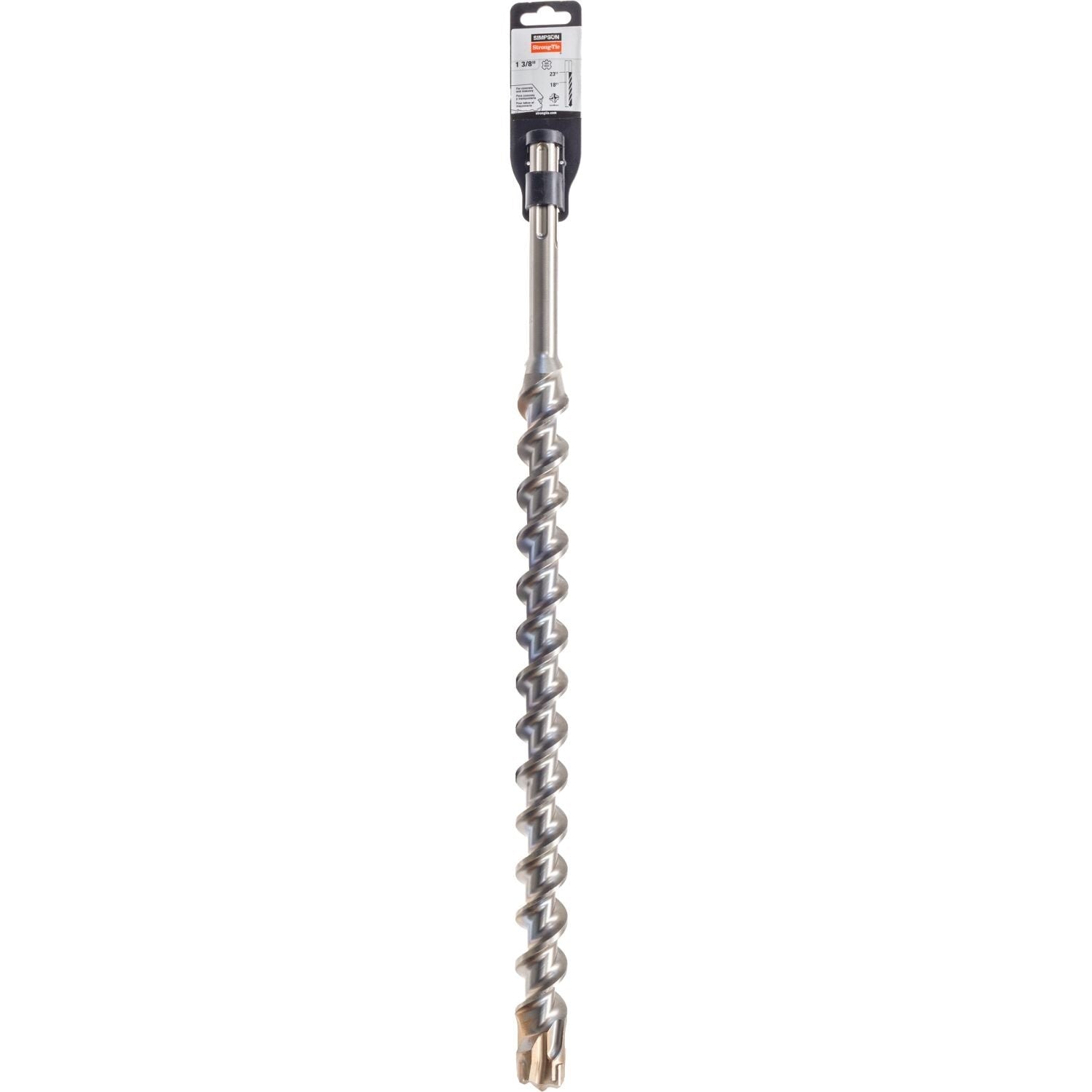 Simpson Strong-Tie MDMX13723Q 1-3/8-in. x 23-in. SDS-max Shank Quad-Head Drill Bit