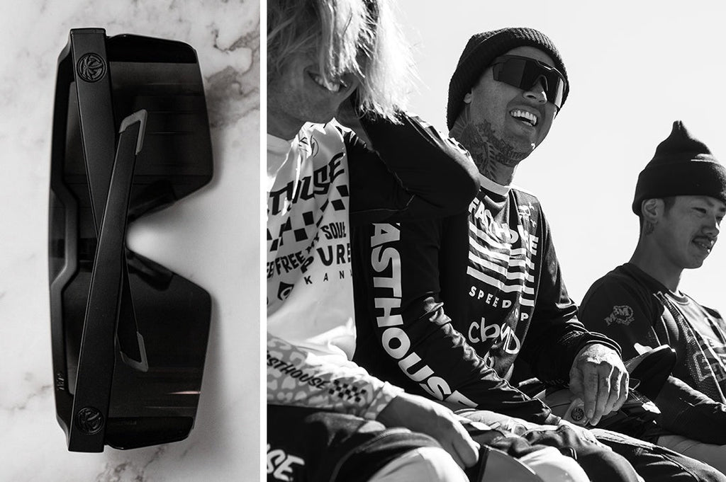 Heat Wave Future Tech Black Z87+ Sunglasses