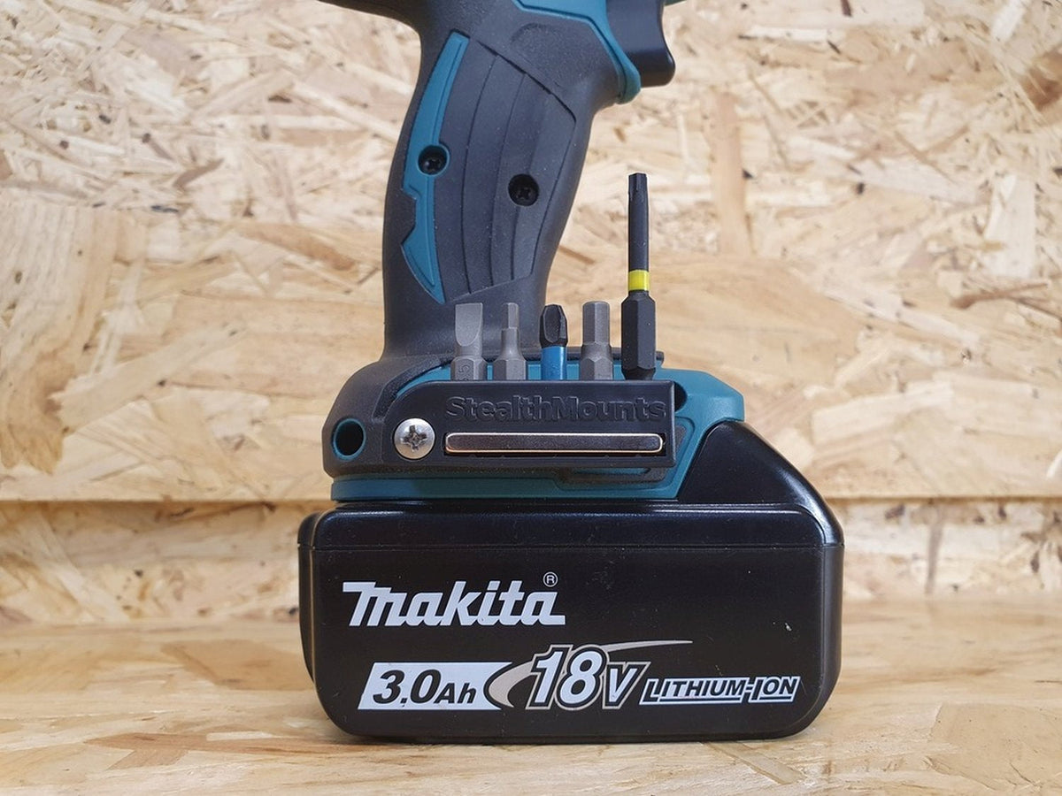 StealthMounts Magnetic Bit Holder for Makita LXT & XGT Tools, 2-Pack