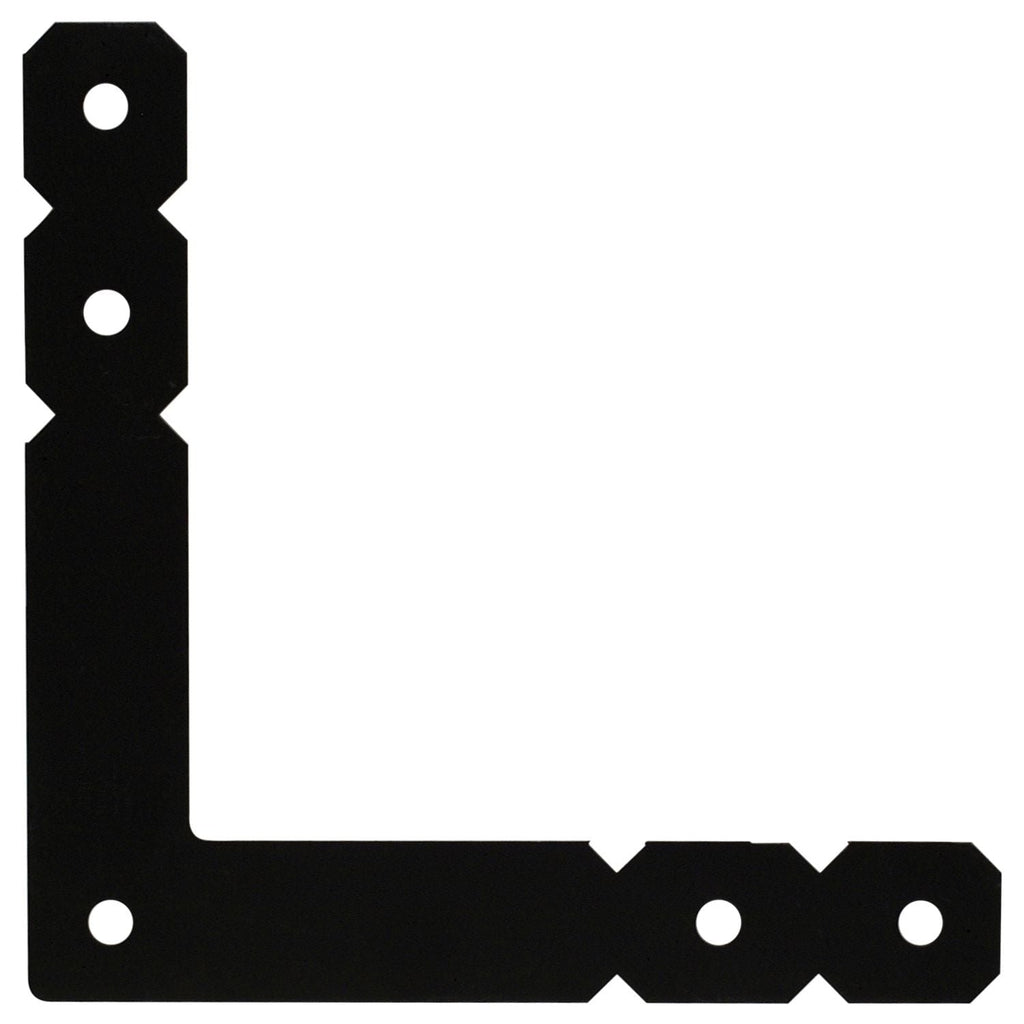 Simpson Strong-Tie OL OL 12-in. x 12-in. Black Powder-Coated Ornamental L Angle
