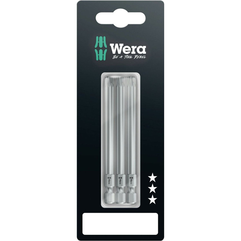 Wera 867/4 Z SB Bit, Torx 30x89-mm., 3-Pieces