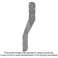 Simpson Strong-Tie H8Z H8 18-Gauge ZMAX Galvanized Hurricane Tie