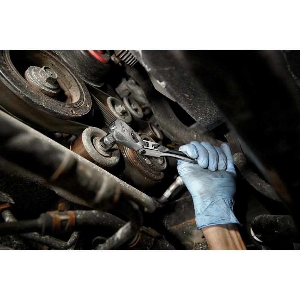 Milwaukee 48-22-9039 3/8" Drive 9" Flex Head Ratchet