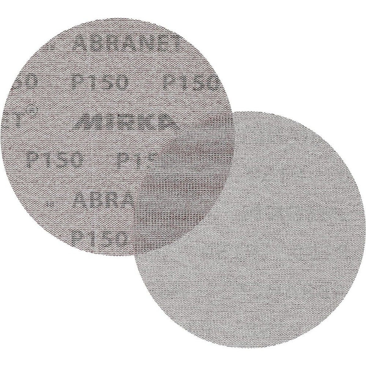 Mirka Abranet 5-in. 150 Grit Mesh Sanding Disc Hook and Loop 10-Pack (9A-232-150)